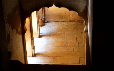 Interior of traditional Indian building