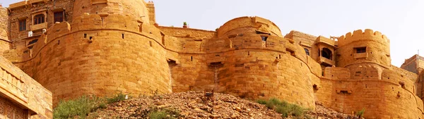 Jaisalmer Rajasthan India Agosto 2019 Fuerte Jaisalmer Quila Sónar Fuerte —  Fotos de Stock