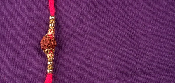 Pulsera Tradicional India Llama Rakhi Hermana Ata Hermanos Muñeca Ocassión — Foto de Stock