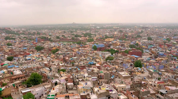 Aerial View Indian City — Foto Stock