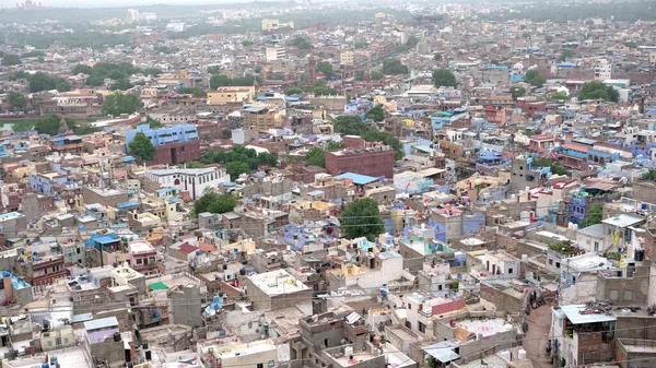 Aerial View Indian City —  Fotos de Stock