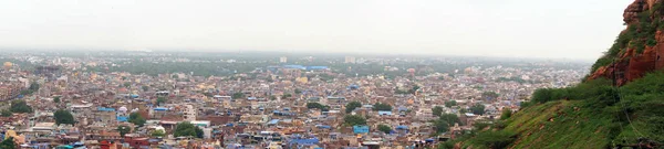 Aerial View Indian City — Stockfoto