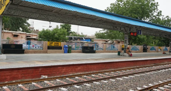 Typical Railway Station India — ストック写真