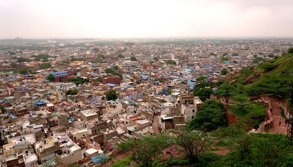 Aerial View City India — Stok fotoğraf