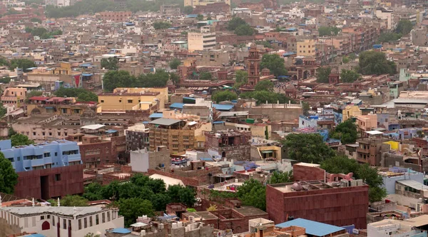Aerial View City India — 스톡 사진