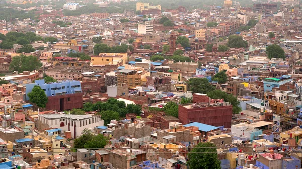 Aerial View City India — 스톡 사진