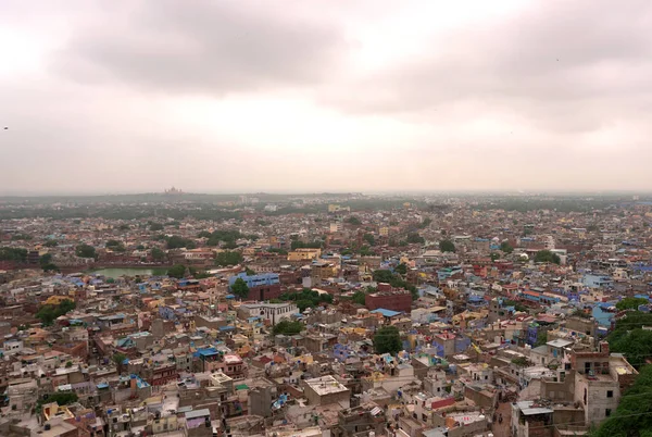 Вид Воздуха Город Индии — стоковое фото