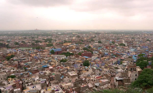 Вид Воздуха Город Индии — стоковое фото