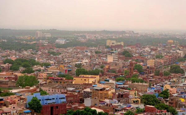 Aerial View City India — Stock fotografie