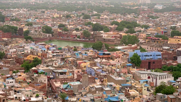 Aerial View City India — 스톡 사진