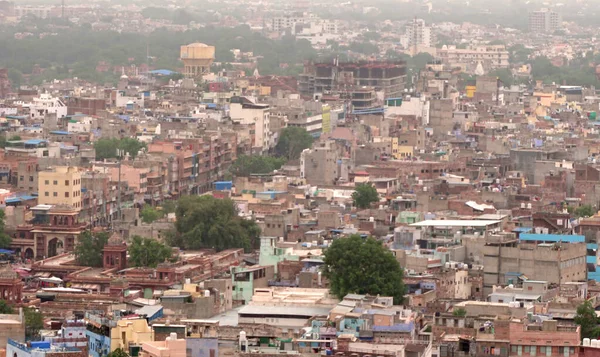 Aerial View City India — Zdjęcie stockowe