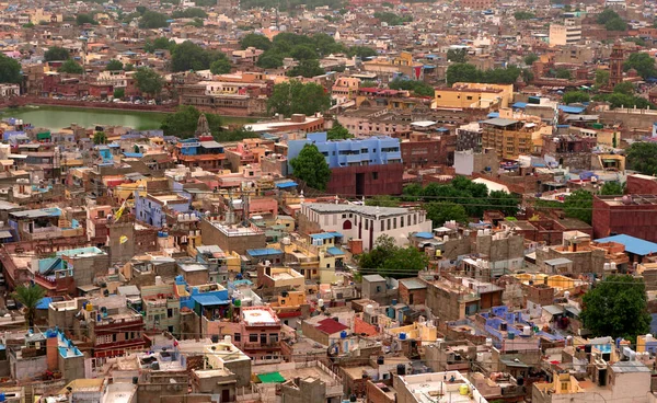 Aerial View City India — ストック写真