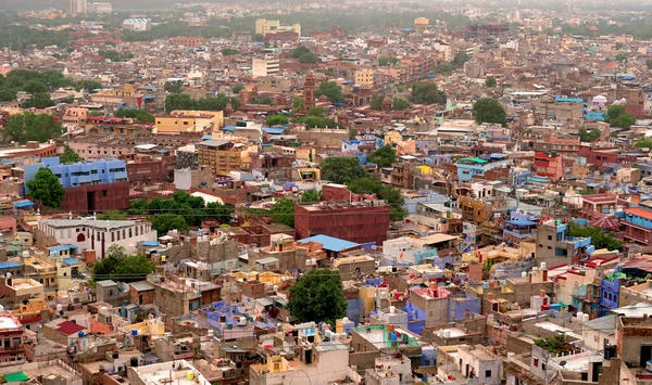 Aerial View City India — Zdjęcie stockowe