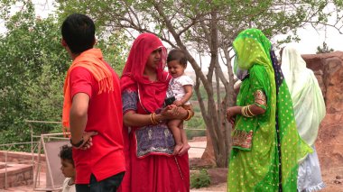 Group of Indian people outdoors