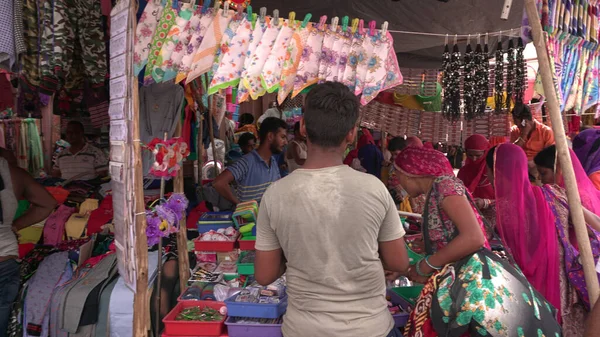 People Traditional Indian Market — Stock Photo, Image