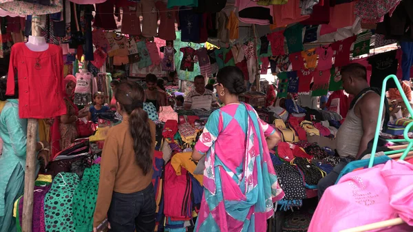 People Traditional Indian Market — Stock Photo, Image