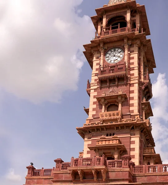 Beautiful Ancient Building Clock Tower India — 스톡 사진