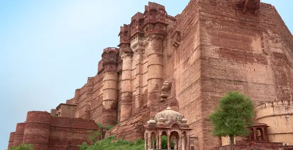 Ancient Castle Temple India — 图库照片