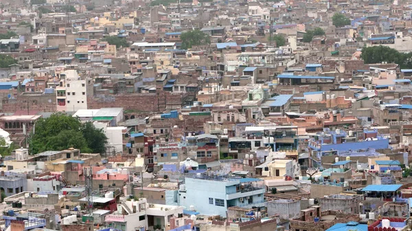 Aerial View Indian City — Fotografia de Stock