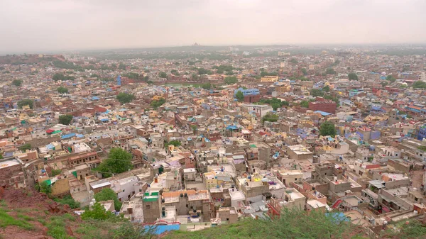 Aerial View Indian City — Stock Photo, Image