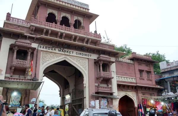 Traditional Town Life Indian City — Stockfoto