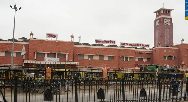 Typical building in Indian town