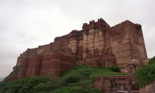 Beautiful ancient temple or castle in India