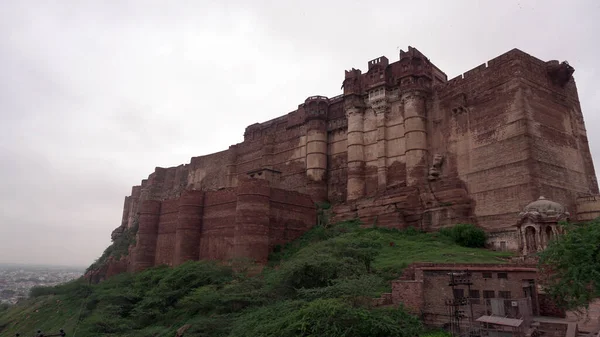 Beautiful ancient temple or castle in India