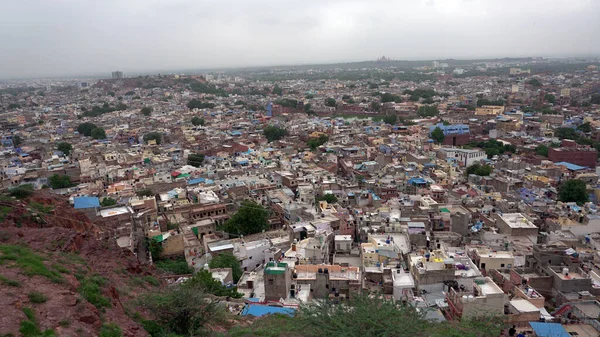 Aerial View Indian City — Stock fotografie