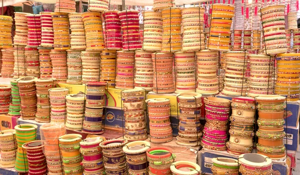 Traditional Jewelry Oin Indian Market — Fotografia de Stock
