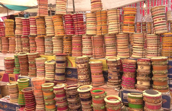 Traditional Jewelry Oin Indian Market — Fotografia de Stock