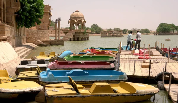 Old Boats River Harbor India — 图库照片