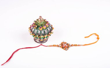 Traditional Indian jewelry with spice