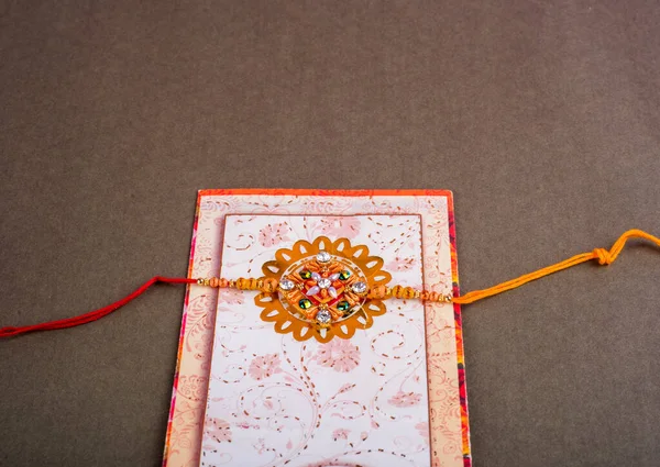 Traditional Indian Jewelry Greeting Card — Fotografie, imagine de stoc