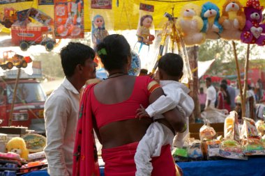 Trade on traditional market in India