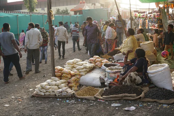 Trade on traditional market in India