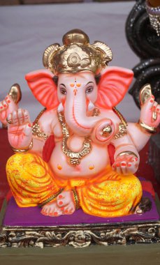 Beautiful Ganesha Hindu statue in India