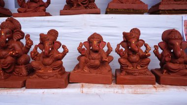 Ganesha Hindu statues selling on Indian market