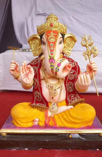 Beautiful Ganesha Hindu statue in India