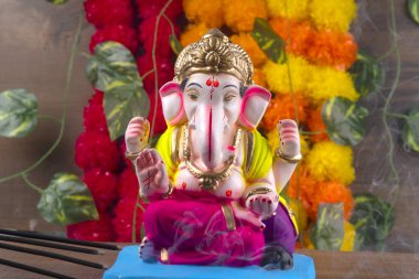 Ganesha Hindu statue in India