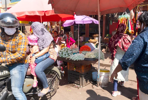 Traditional Local Market India — Stock Photo, Image