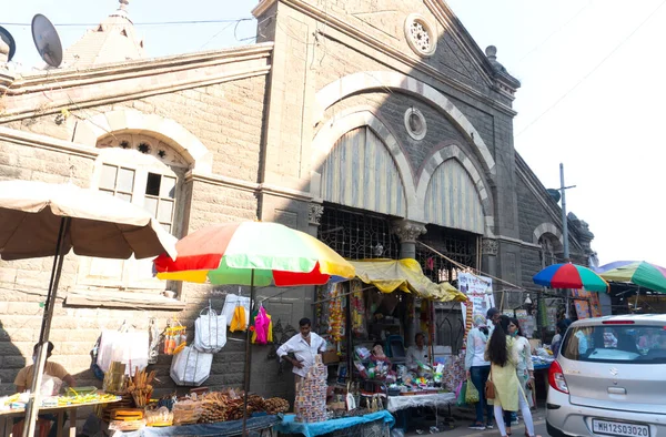 印度传统的地方市场 — 图库照片