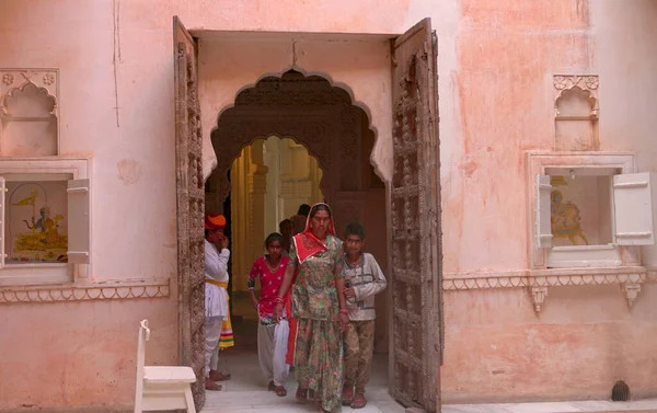 Jaisalmer Inde Août 2019 Rue Ancienne Ville Dorée Jaisalmer Dans — Photo