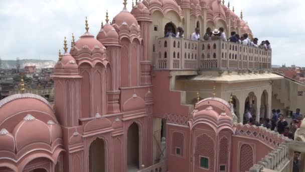 Visitantes Uma Das Principais Atrações Turísticas Índia — Vídeo de Stock