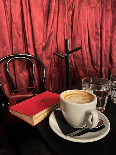 Café Con Buen Libro — Foto de Stock
