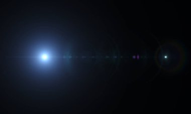 Arka planda mercek ışığı var. Fotoğrafların üzerine kaplama ya da ekran filtresi eklemek kolay