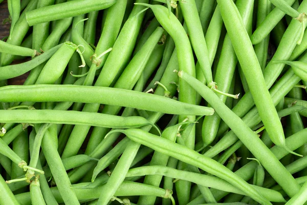 Fundo Feijão Verde Comida Saudável Vista Superior Veganismo — Fotografia de Stock