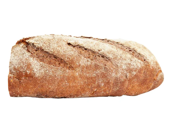 Freshly Half Baked Bread Isolated White Background File Contains Clipping — 스톡 사진