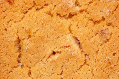 Homemade  shortbread  cookie close-up. Texture cookie background.