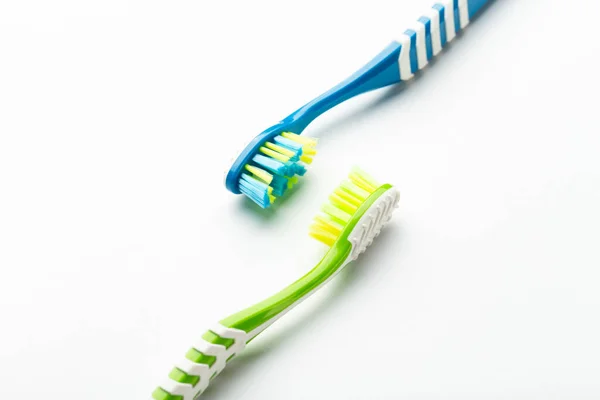 Toothbrush Isolated White Background Oral Hygiene — Stock Photo, Image